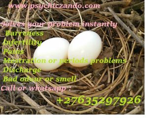 Fertility Healing with African Herbs by Prof Psychic Zando +27635297926