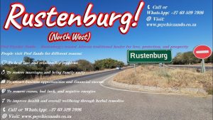Traditional Medicine in Northam – Prof Zando the Healer +27635297926 Rustenburg’s trusted healer
